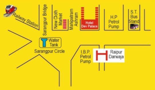 Hotel Dev Palace Ahmedabad Esterno foto